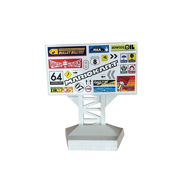 Hot Wheels Mario Kart Circuit Track Set Booster Mario & Luigi Karts - Picture 10 of 15